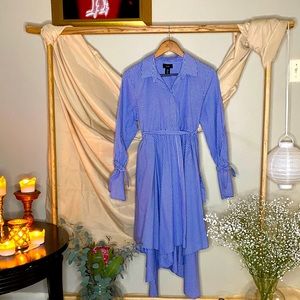 Woman’s Pinstripe Dress